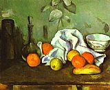 Paul Cezanne Canvas Paintings - Still Life with Fruit